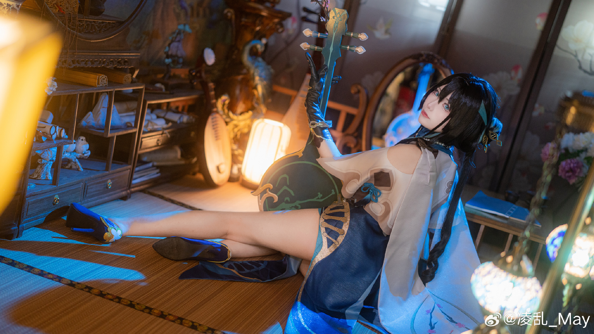 COSPLAY 琴音周而复始 万物本质如一 崩坏：星穹铁道 阮·梅 COS@凌乱_May COSPLAY-第12张