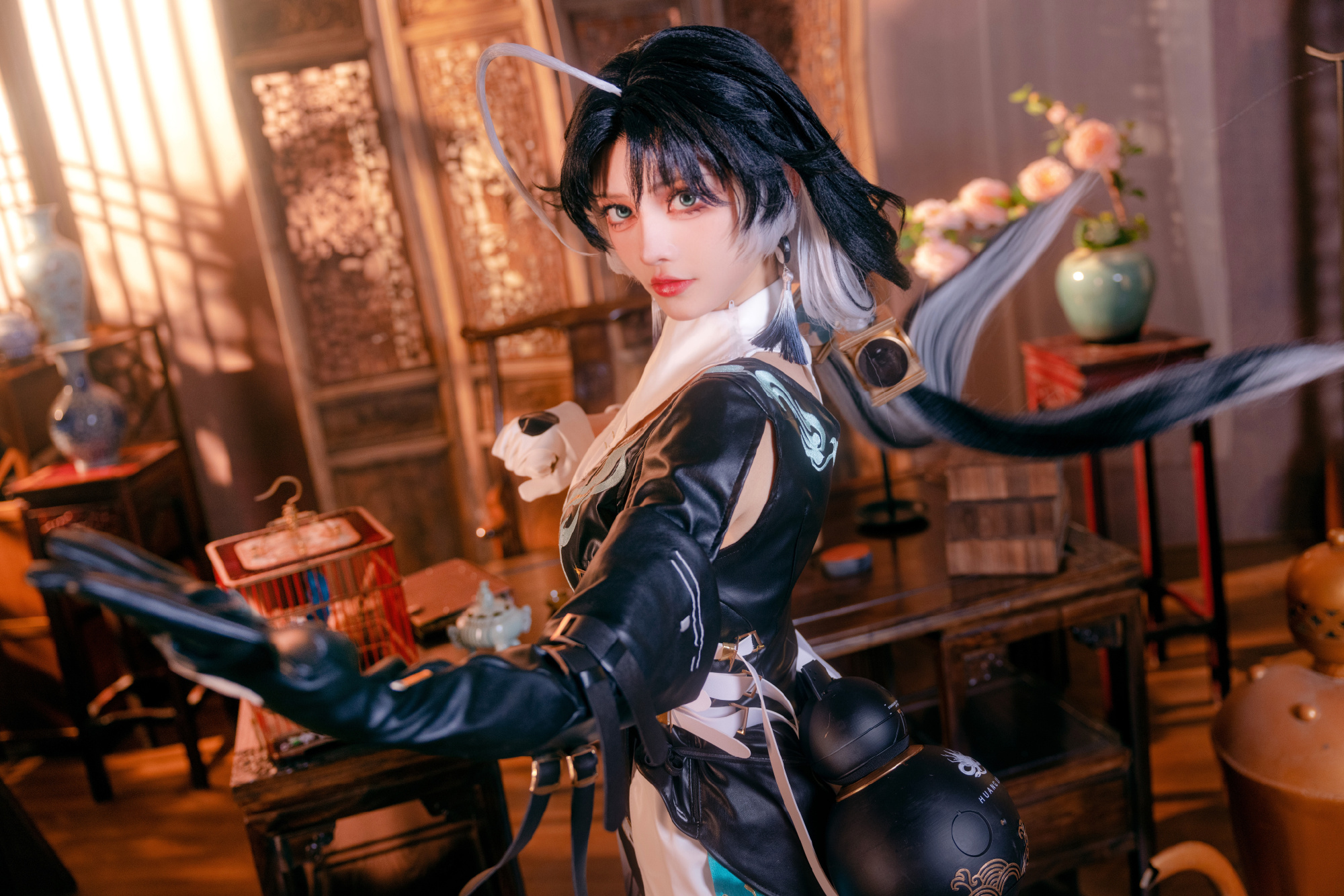 COSPLAY 气聚天地，日累月积。随风出拳，如此而已。 鸣潮 鉴心@宵鱼鱼 COSPLAY-第12张
