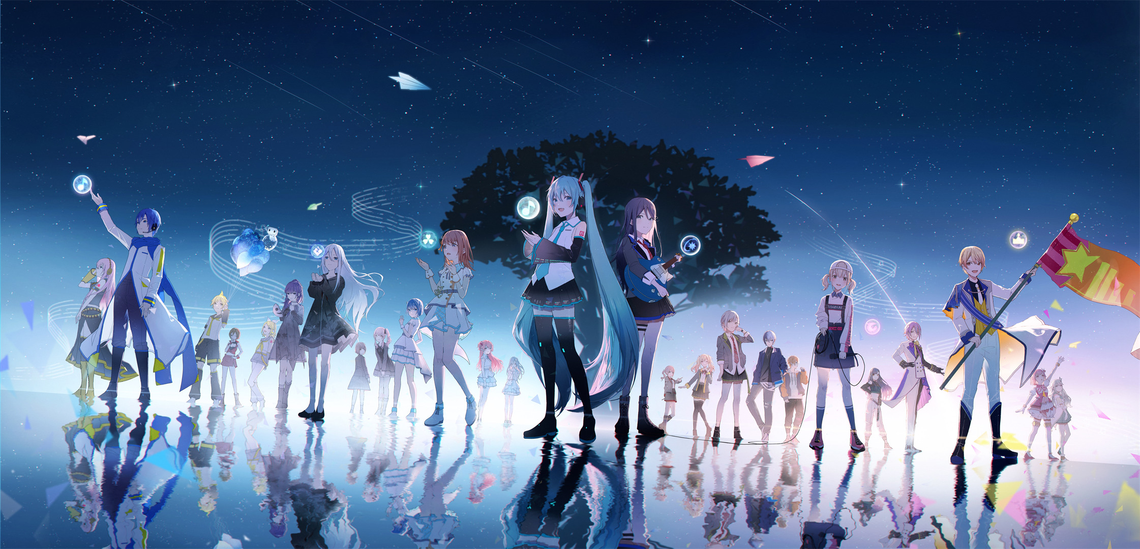 【P站美图】崩坏：星穹铁道 流萤 花火 黑天鹅 碧蓝档案 圣园弥香 插画壁纸推荐 P站美图-第3张