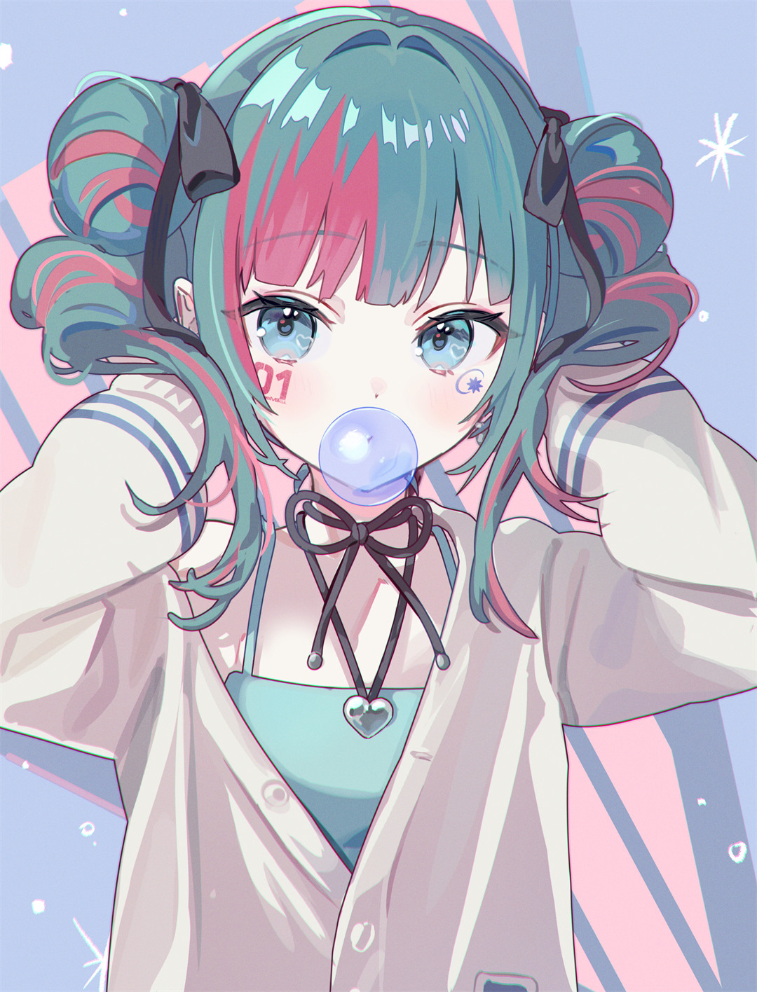 【P站美图】崩坏：星穹铁道 流萤 花火 黑天鹅 碧蓝档案 圣园弥香 插画壁纸推荐 P站美图-第7张