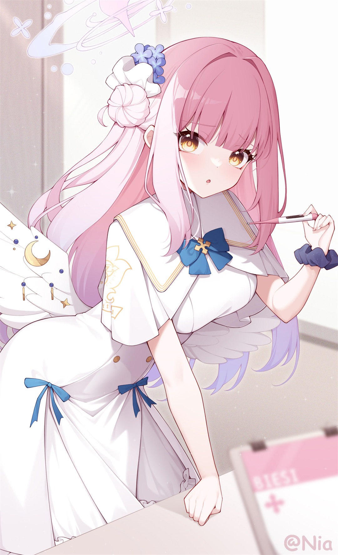 【P站美图】崩坏：星穹铁道 流萤 花火 黑天鹅 碧蓝档案 圣园弥香 插画壁纸推荐 P站美图-第12张