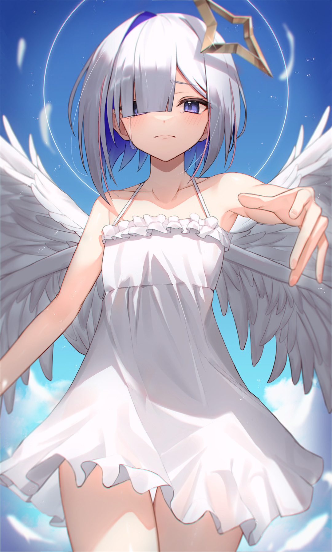 【P站画师】虚拟主播 天音彼方 雪花拉米 白上吹雪 樱巫女 THOMAS的插画壁纸推荐 P站画师-第6张