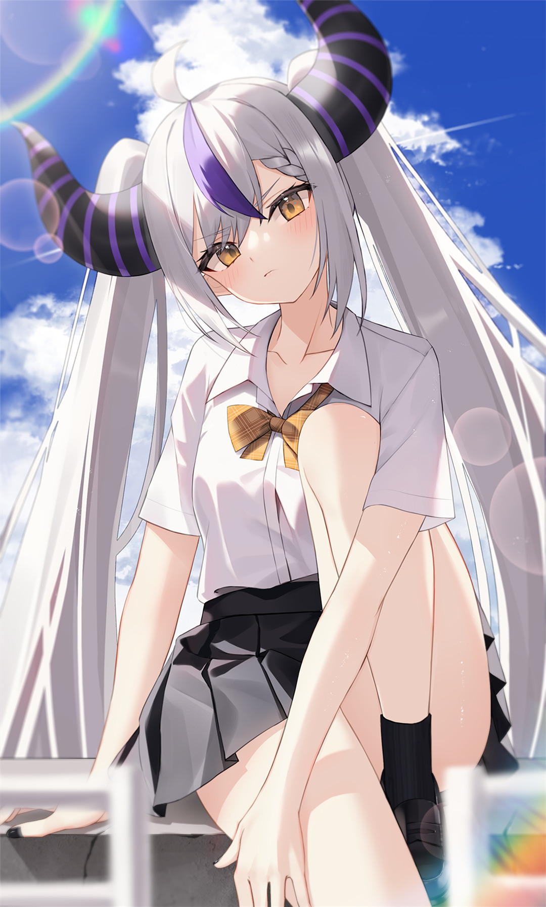 【P站画师】虚拟主播 天音彼方 雪花拉米 白上吹雪 樱巫女 THOMAS的插画壁纸推荐 P站画师-第8张