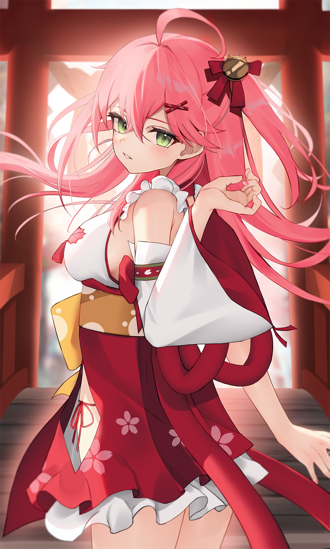 【P站画师】虚拟主播 天音彼方 雪花拉米 白上吹雪 樱巫女 THOMAS的插画壁纸推荐 P站画师-第11张