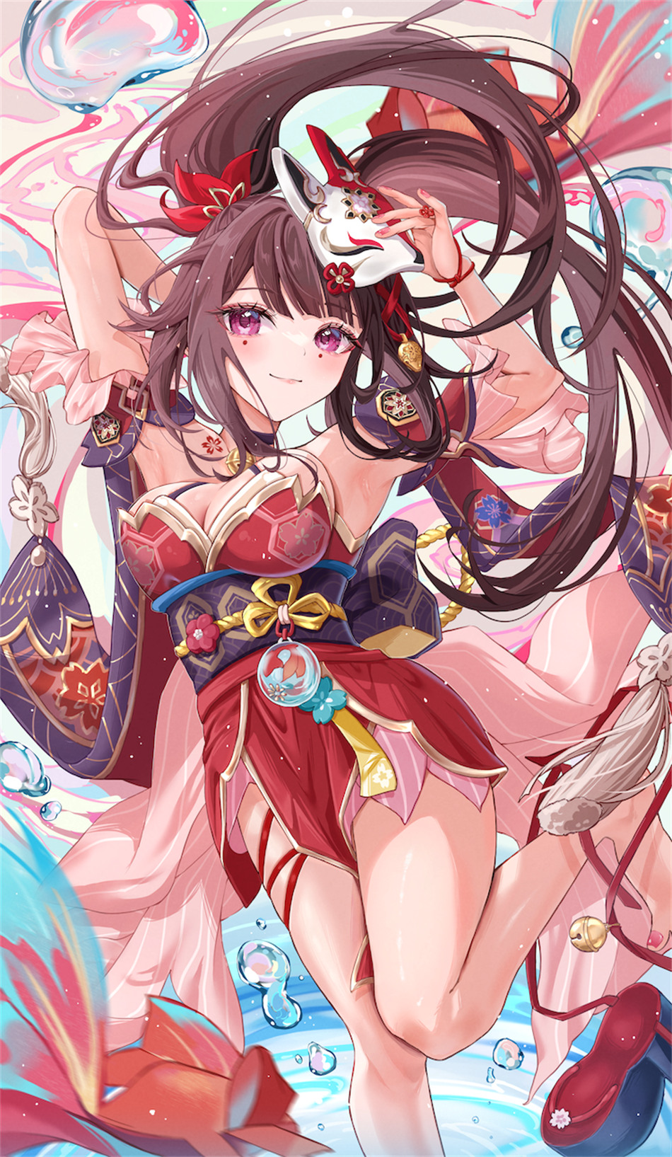 【P站美图】崩坏：星穹铁道 流萤 花火 星 原神 巴啦啦 小鲨鱼 插画壁纸推荐 P站美图-第2张