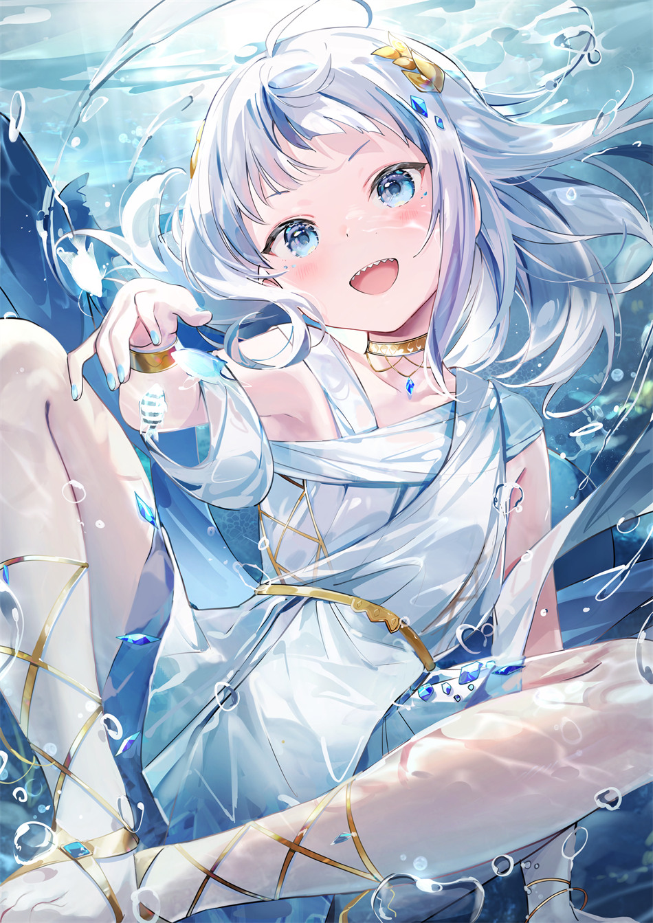 【P站美图】崩坏：星穹铁道 流萤 花火 星 原神 巴啦啦 小鲨鱼 插画壁纸推荐 P站美图-第18张