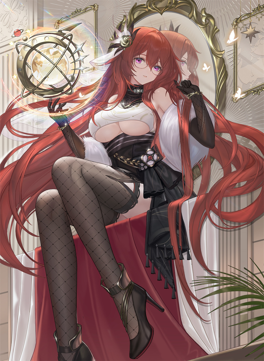 【插画精选】崩坏：星穹铁道 黑天鹅 比基尼少女 JK制服 占星魔女 会员美图壁纸推荐 精选插画-第4张