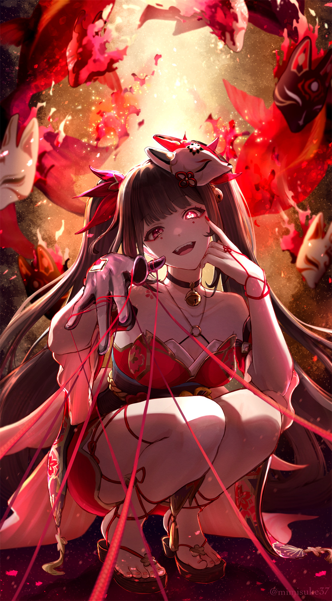 【P站美图】崩坏：星穹铁道 花火小合集 黑天鹅  流萤 明日方舟 提丰 插画壁纸推荐 P站美图-第5张