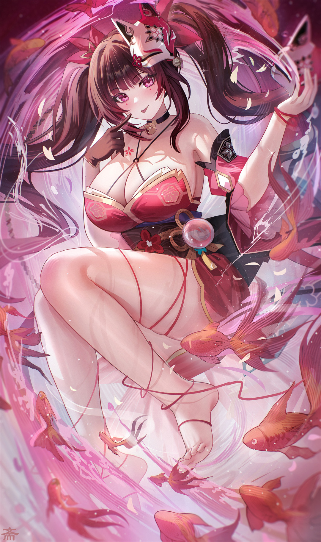 【插画精选】崩坏：星穹铁道 花火小合集 蔚蓝档案 陆八魔爱露 天雨亚子 美图壁纸推荐 精选插画-第3张