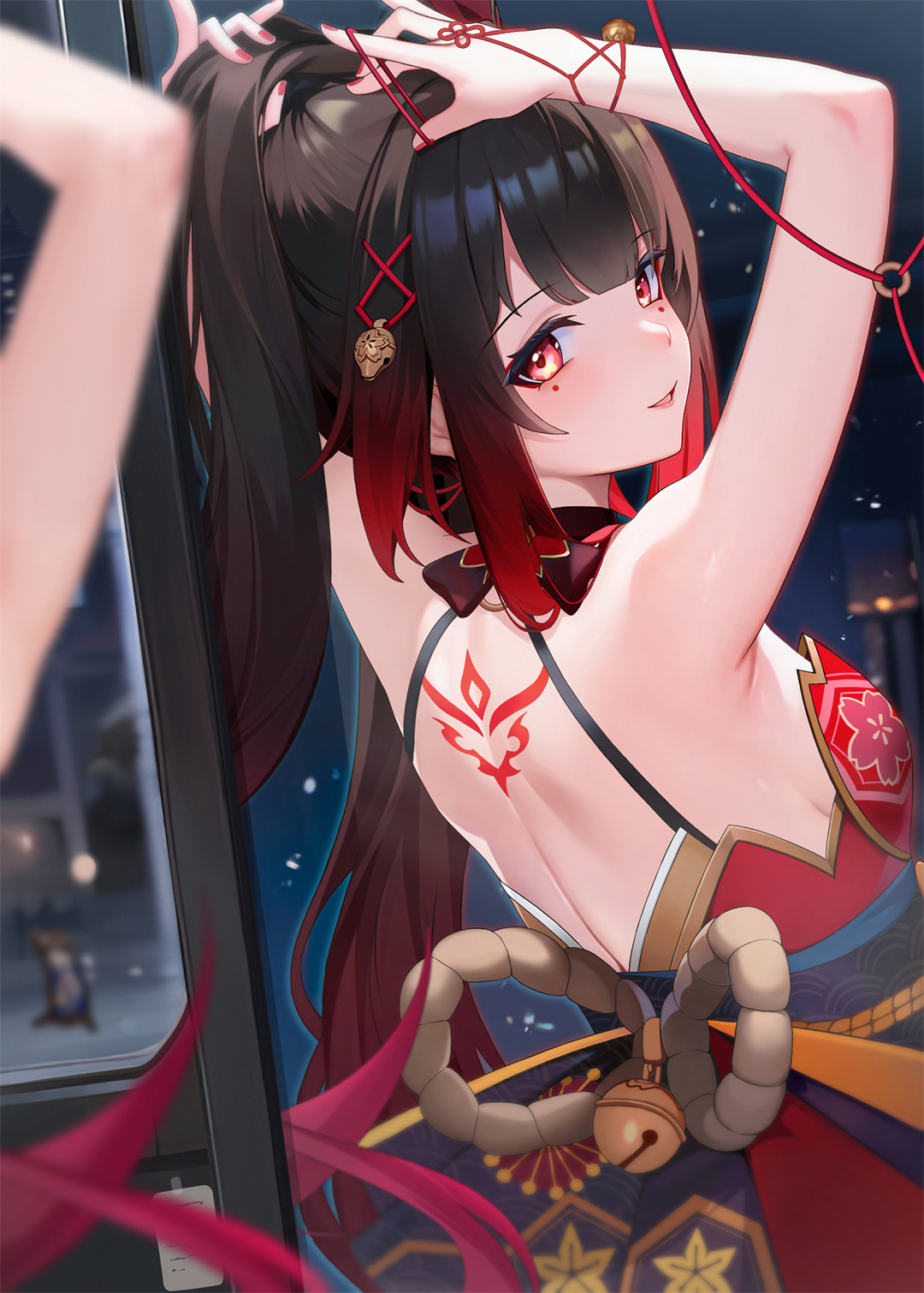【P站美图】愚者前面，游戏人间...你，会找到答案么？崩坏：星穹铁道 花火同人插画壁纸推荐 插画特辑 P站美图-第16张