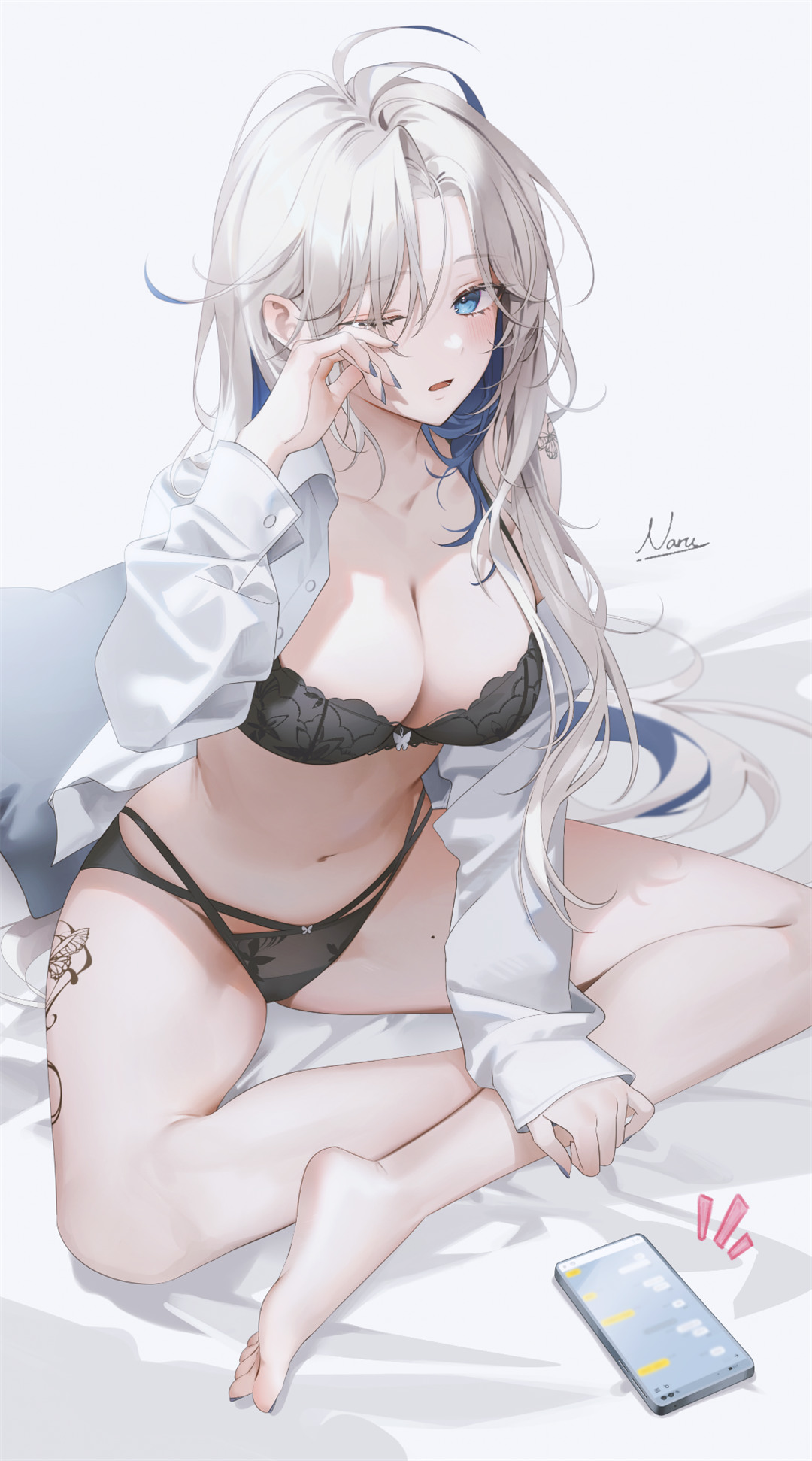 【画师精选】特别喜欢画绝对领域的画师 Naru的插画作品推荐 插画精选-第7张