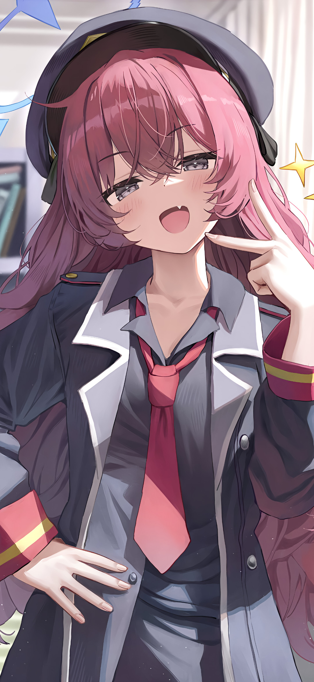 【动漫壁纸】原神 申鹤 碧蓝档案 早濑优香 JK制服少女 花火 很爱很爱你没人能代替 壁纸-第15张