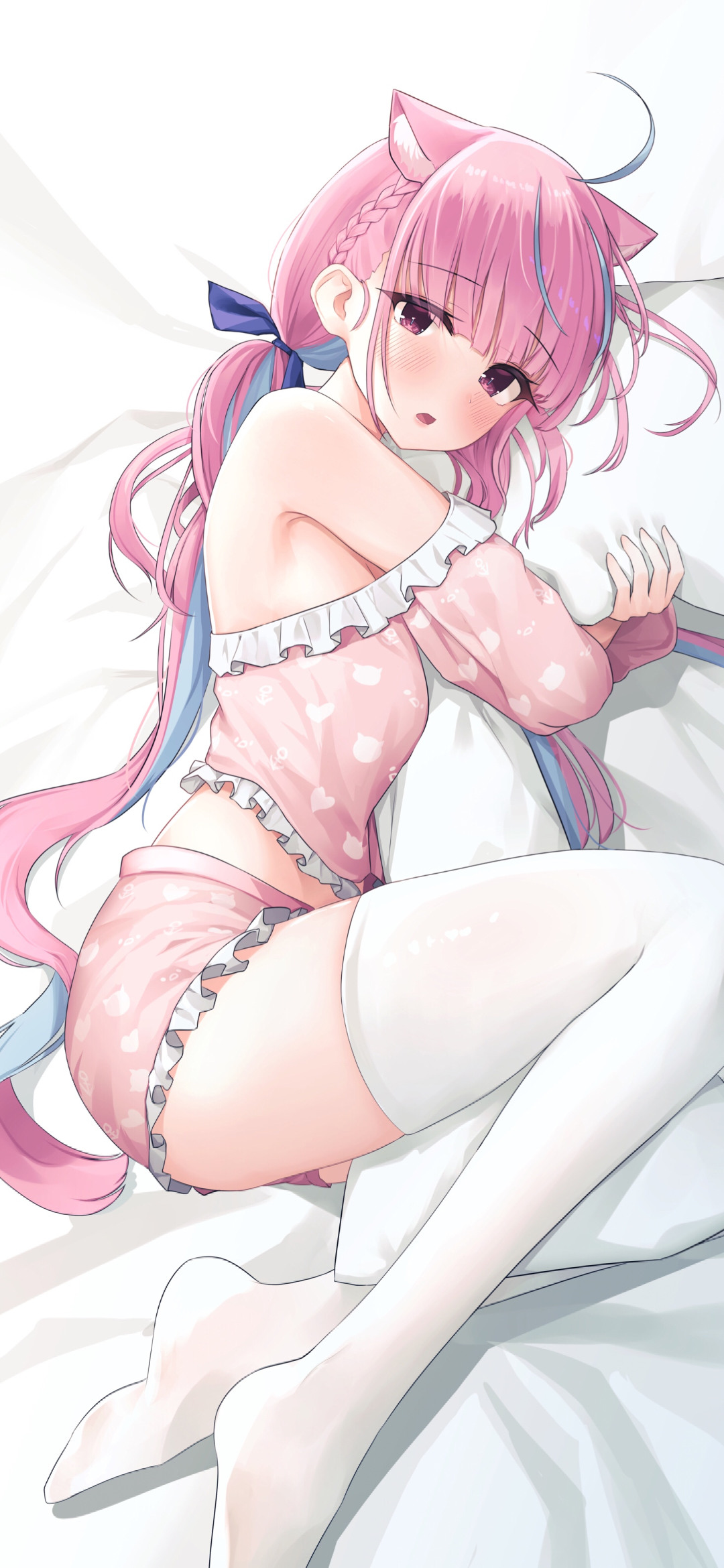 【动漫壁纸】双马尾少女 芙宁娜 花火 我不需要天长地久的承诺  只要你每天都想着我 壁纸-第4张