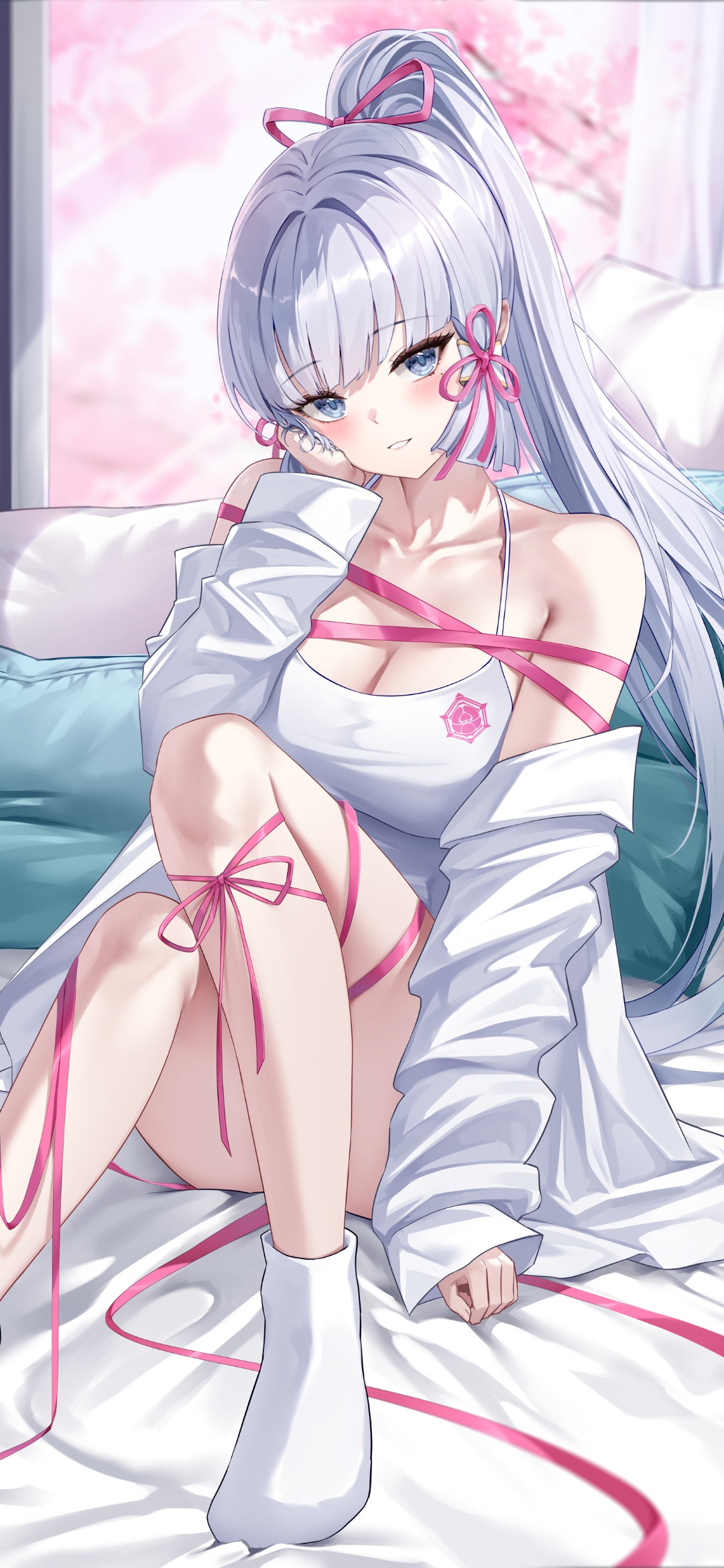 【动漫壁纸】双马尾少女 芙宁娜 花火 我不需要天长地久的承诺  只要你每天都想着我 壁纸-第11张