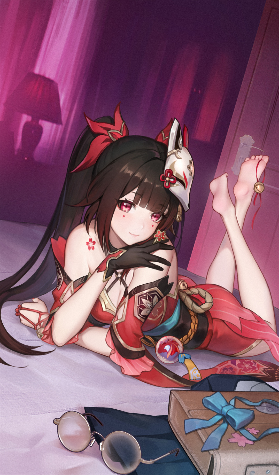 【P站美图】碧蓝档案 陸八魔アル 锭前纱织 水手服少女 崩坏 花火 插画壁纸推荐 P站美图-第6张