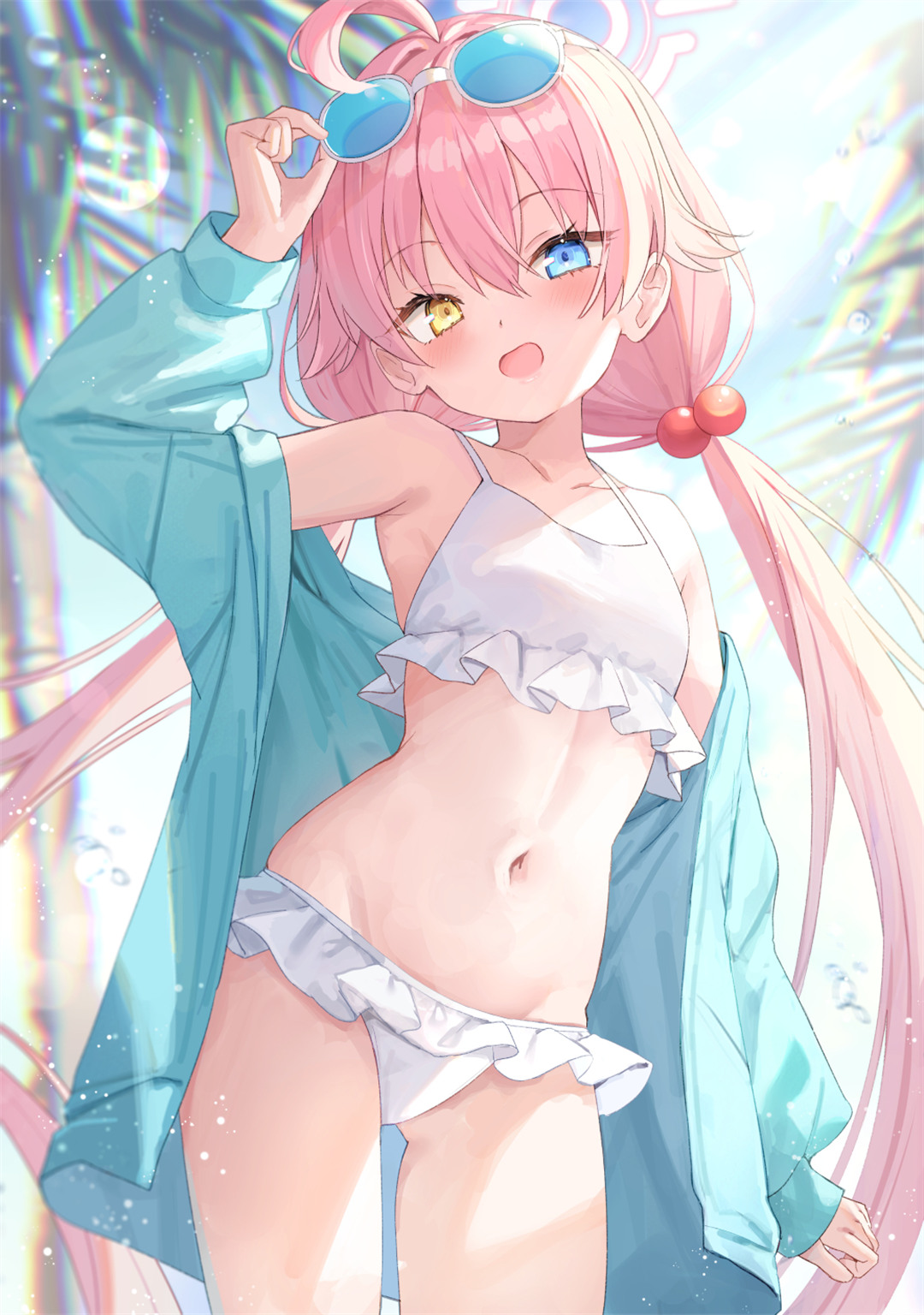 【插画精选】来这边呀老师～还挺凉快的唷 碧蓝档案 小鸟游星野同人角色插画特辑推荐 精选插画-第5张