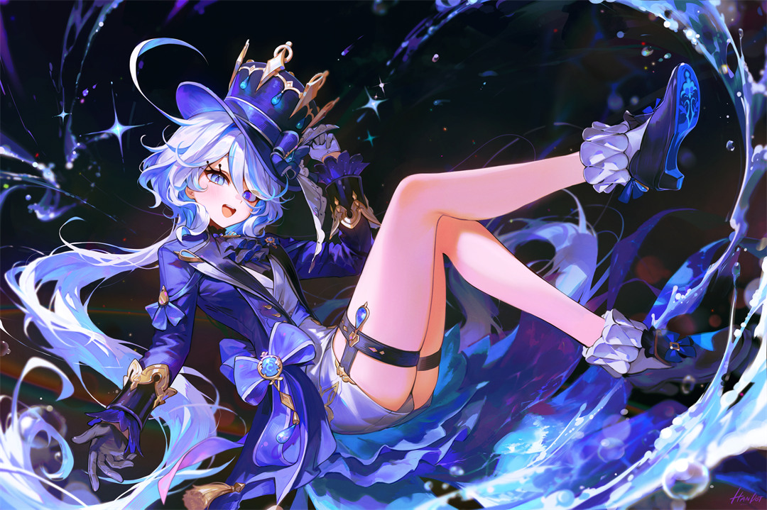 【P站美图】初音未来兔女郎 碧蓝档案 飞鸟马时 早濑优香 才羽绿璃 原神 芙宁娜 插画壁纸推荐 P站美图-第3张
