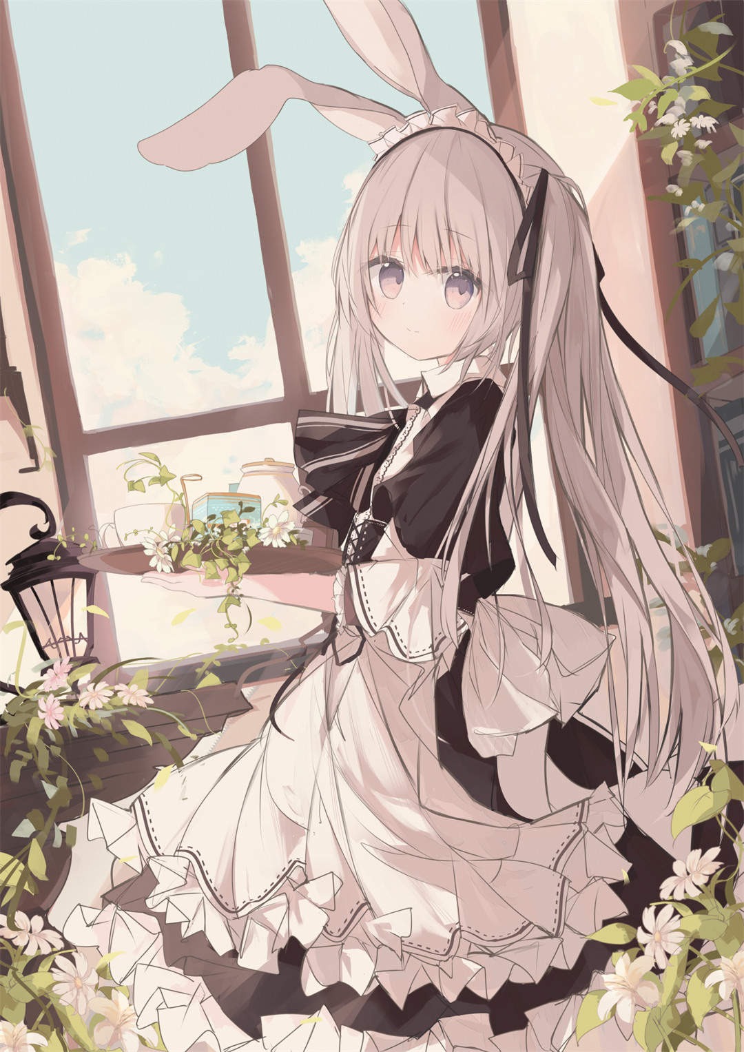 【P站美图】初音未来兔女郎 碧蓝档案 飞鸟马时 早濑优香 才羽绿璃 原神 芙宁娜 插画壁纸推荐 P站美图-第6张