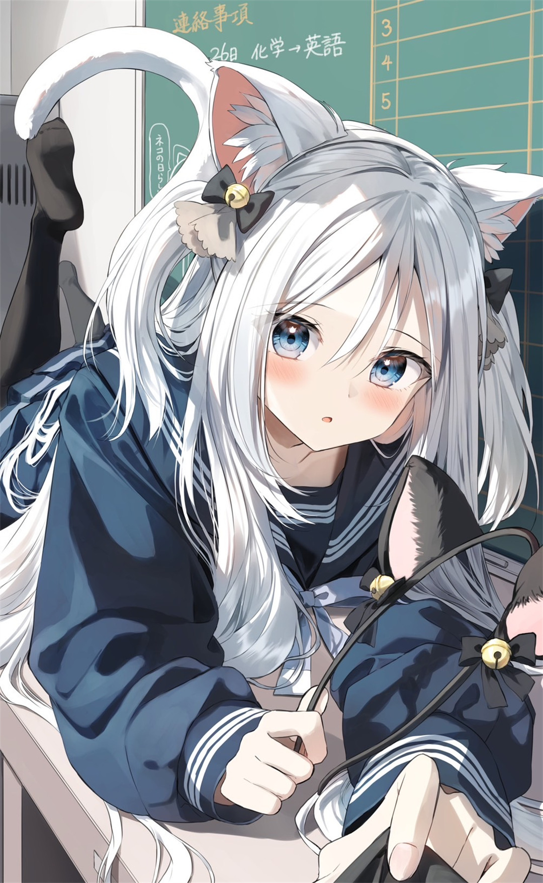 【P站美图】初音未来 碧蓝档案 圣园弥香 桐生桔梗 崩坏：星穹铁道 花火 插画壁纸推荐 P站美图-第6张