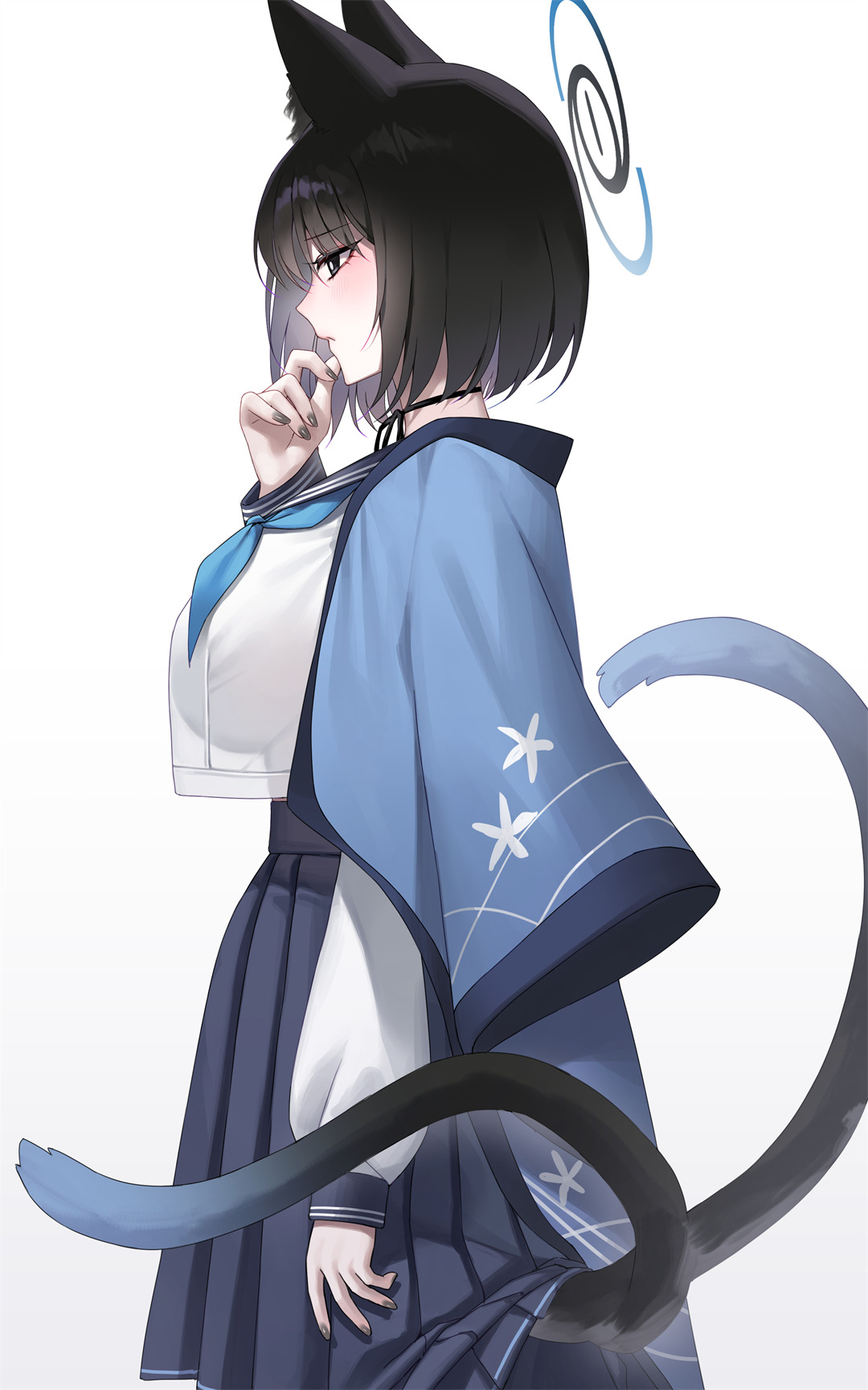 【P站美图】初音未来 碧蓝档案 圣园弥香 桐生桔梗 崩坏：星穹铁道 花火 插画壁纸推荐 P站美图-第8张