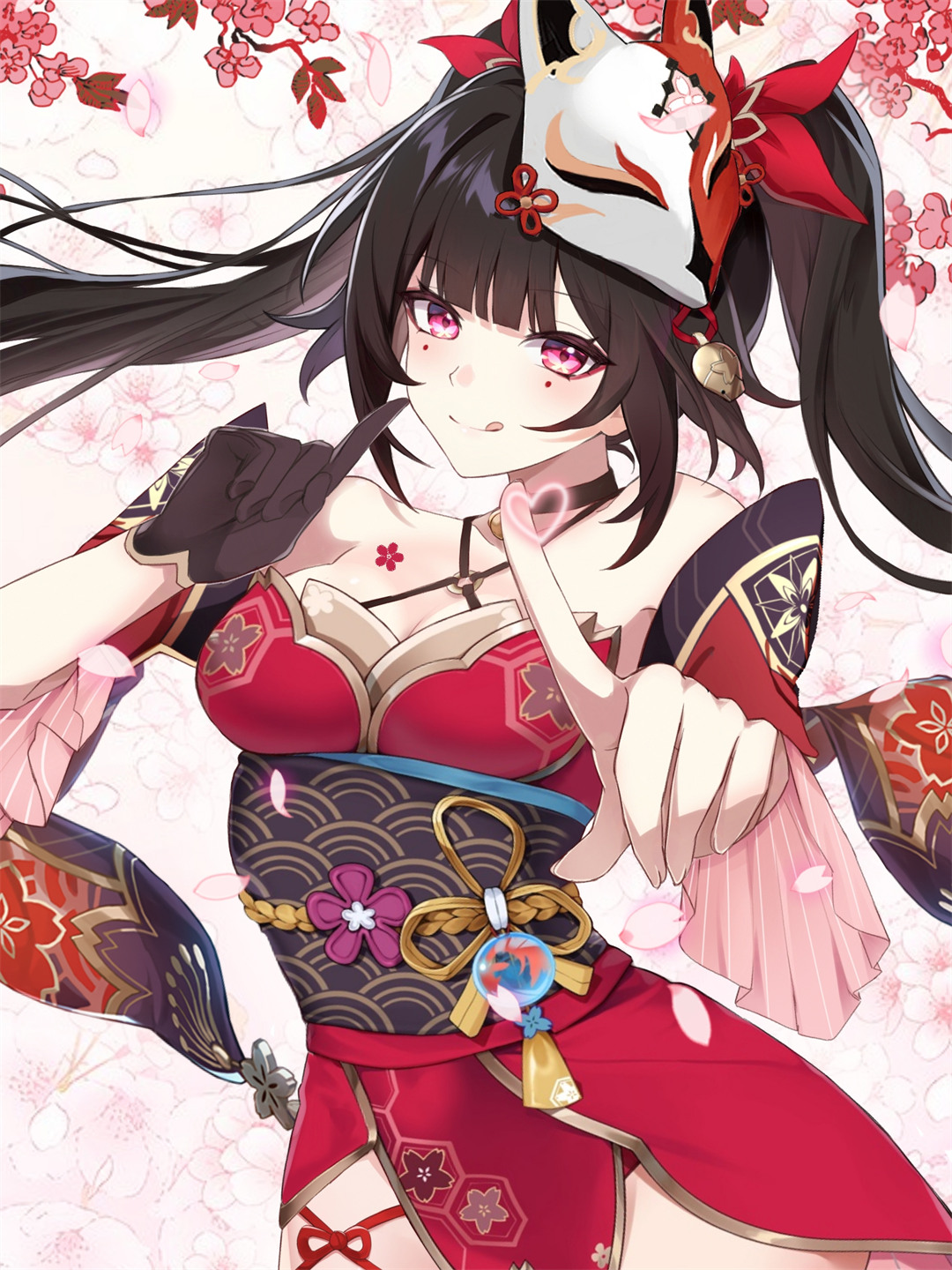 【P站美图】初音未来 碧蓝档案 圣园弥香 桐生桔梗 崩坏：星穹铁道 花火 插画壁纸推荐 P站美图-第16张