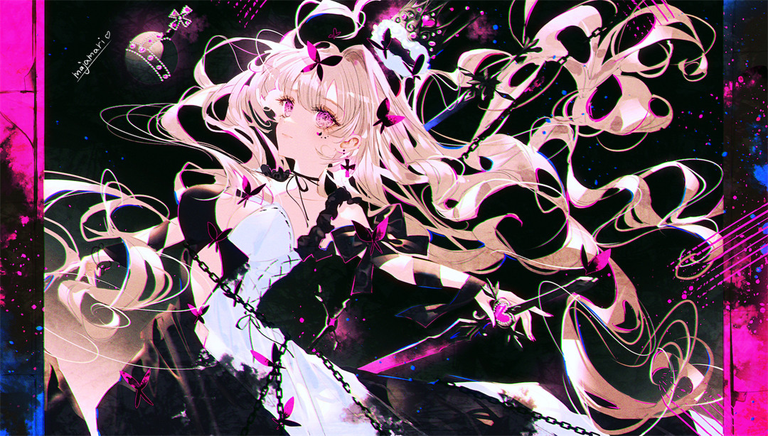 【P站美图】初音未来 碧蓝档案 圣园弥香 桐生桔梗 崩坏：星穹铁道 花火 插画壁纸推荐 P站美图-第17张