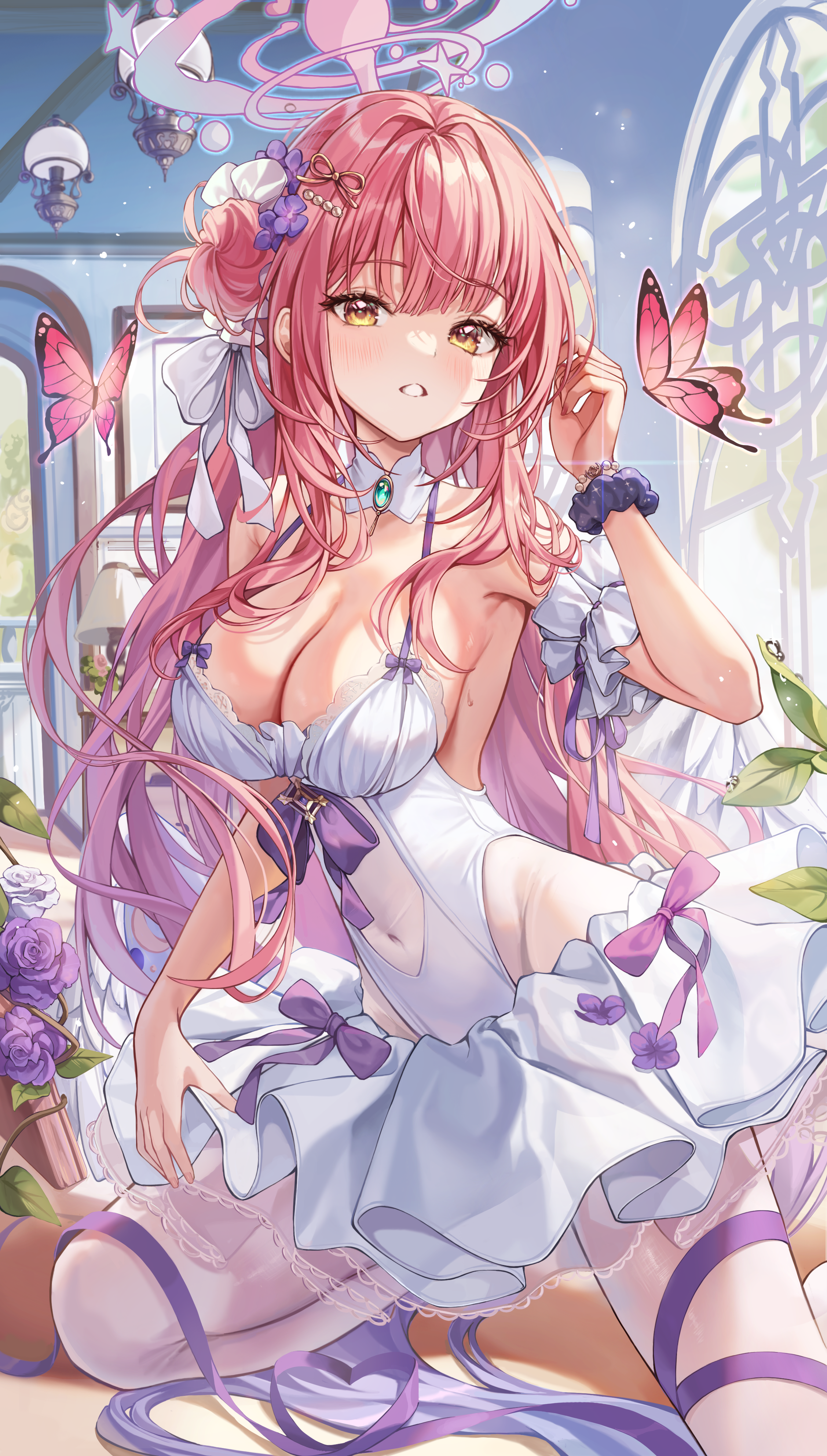 【插画精选】崩坏：星穹铁道 花火 镜流 流萤 碧蓝档案 圣园弥香 会员美图壁纸推荐 精选插画-第2张