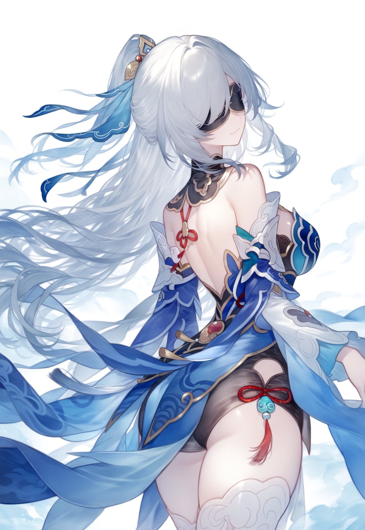 【插画精选】崩坏：星穹铁道 花火 镜流 流萤 碧蓝档案 圣园弥香 会员美图壁纸推荐 精选插画-第6张