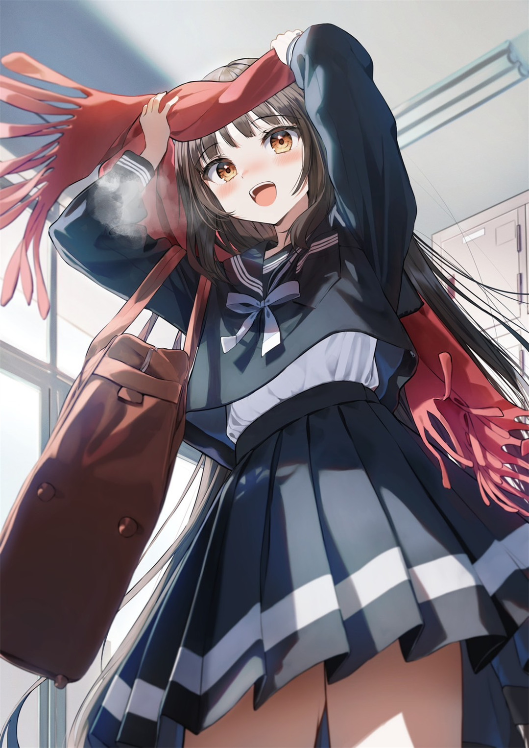 【P站美图】JK制服少女  崩坏：星穹铁道 花火 原神 刻晴 碧蓝档案 桐生桔梗 P站美图-第3张