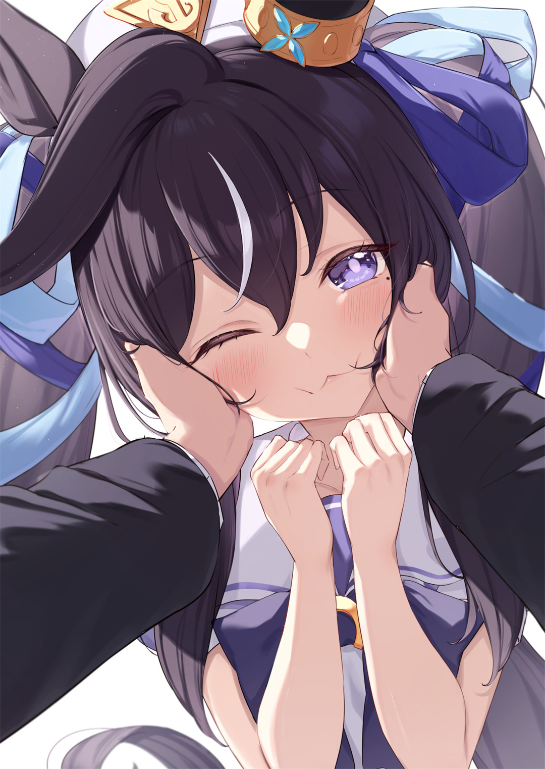 【P站美图】JK制服少女  崩坏：星穹铁道 花火 原神 刻晴 碧蓝档案 桐生桔梗 P站美图-第13张