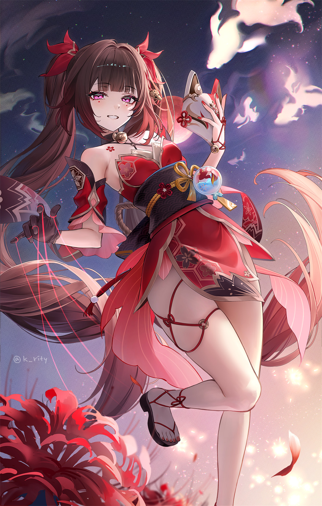 【P站美图】JK制服少女  崩坏：星穹铁道 花火 原神 刻晴 碧蓝档案 桐生桔梗 P站美图-第16张