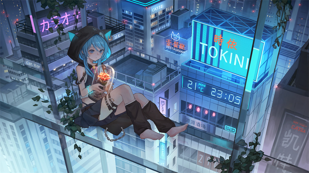 【P站美图】JK制服少女  崩坏：星穹铁道 花火 原神 刻晴 碧蓝档案 桐生桔梗 P站美图-第17张