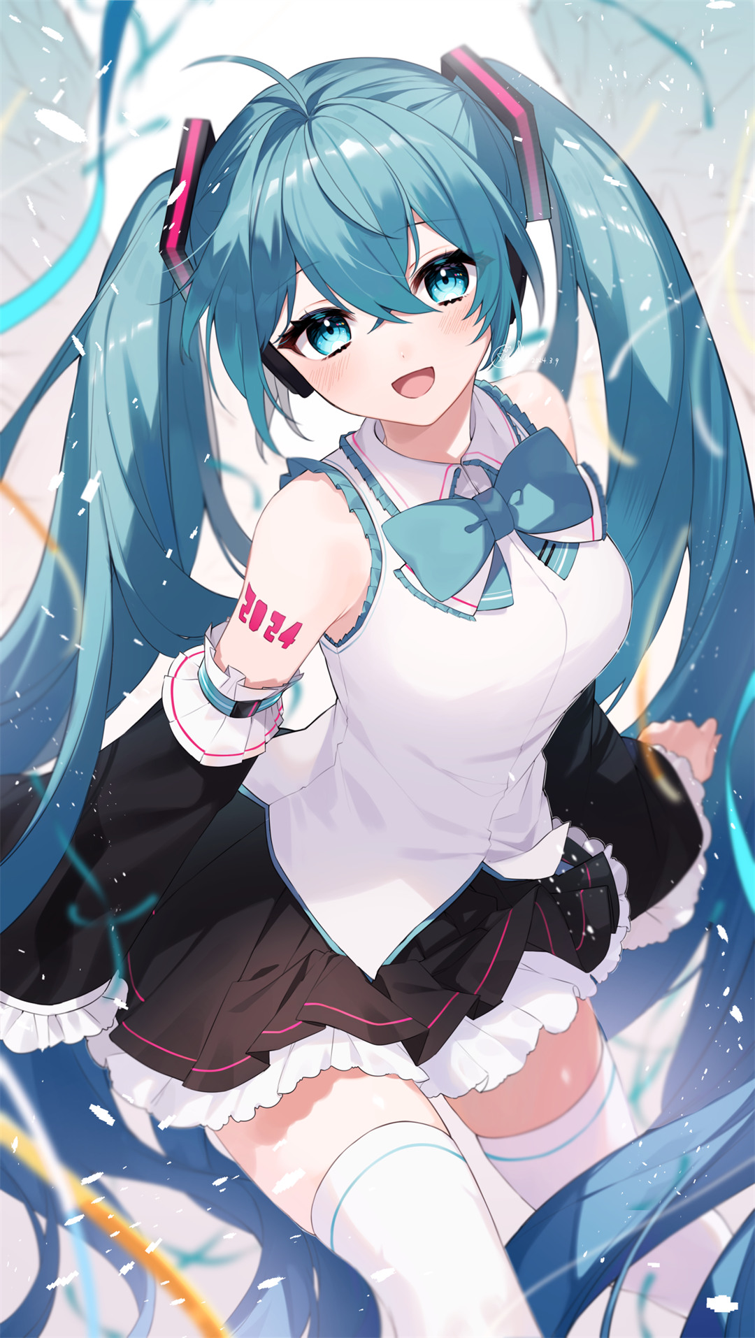 【P站美图】初音未来 碧蓝档案 桐生桔梗 陆八魔爱露 崩坏 花火 黑天鹅 插画壁纸推荐 P站美图-第2张