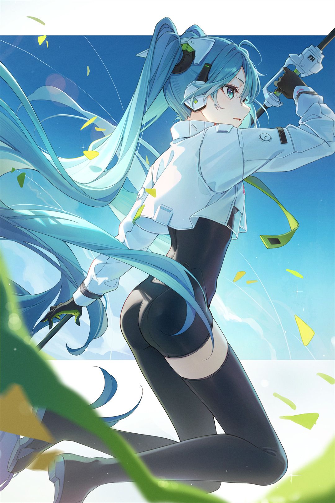 【P站美图】初音未来 碧蓝档案 桐生桔梗 陆八魔爱露 崩坏 花火 黑天鹅 插画壁纸推荐 P站美图-第7张