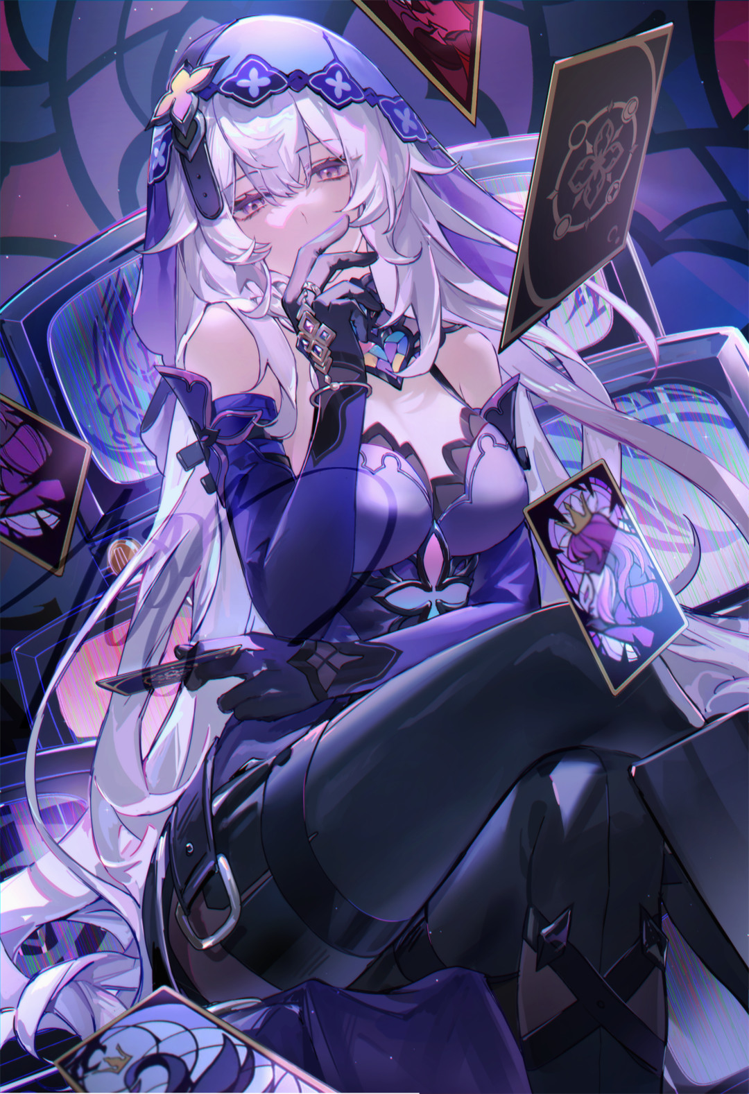 【P站美图】初音未来 碧蓝档案 桐生桔梗 陆八魔爱露 崩坏 花火 黑天鹅 插画壁纸推荐 P站美图-第8张