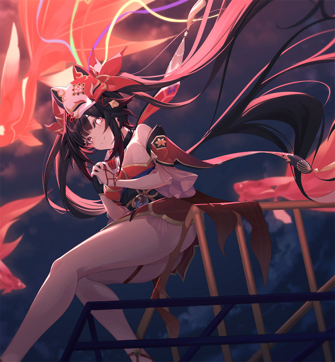 【插画精选】初音未来 兽耳泳衣少女 崩坏花火 原神 娜维娅 会员美图推荐 插画精选-第7张
