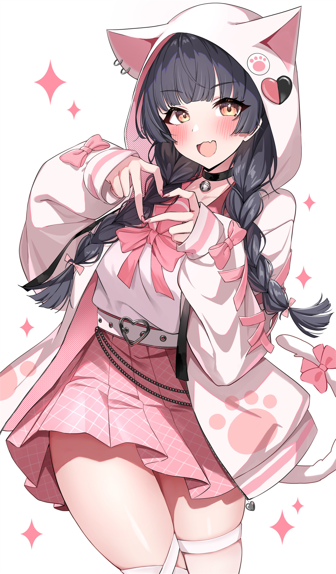 【P站美图】原神 申鹤 双马尾Miku 崩坏：星穹铁道 花火 碧蓝档案 圣园弥香 插画壁纸推荐 P站美图-第2张