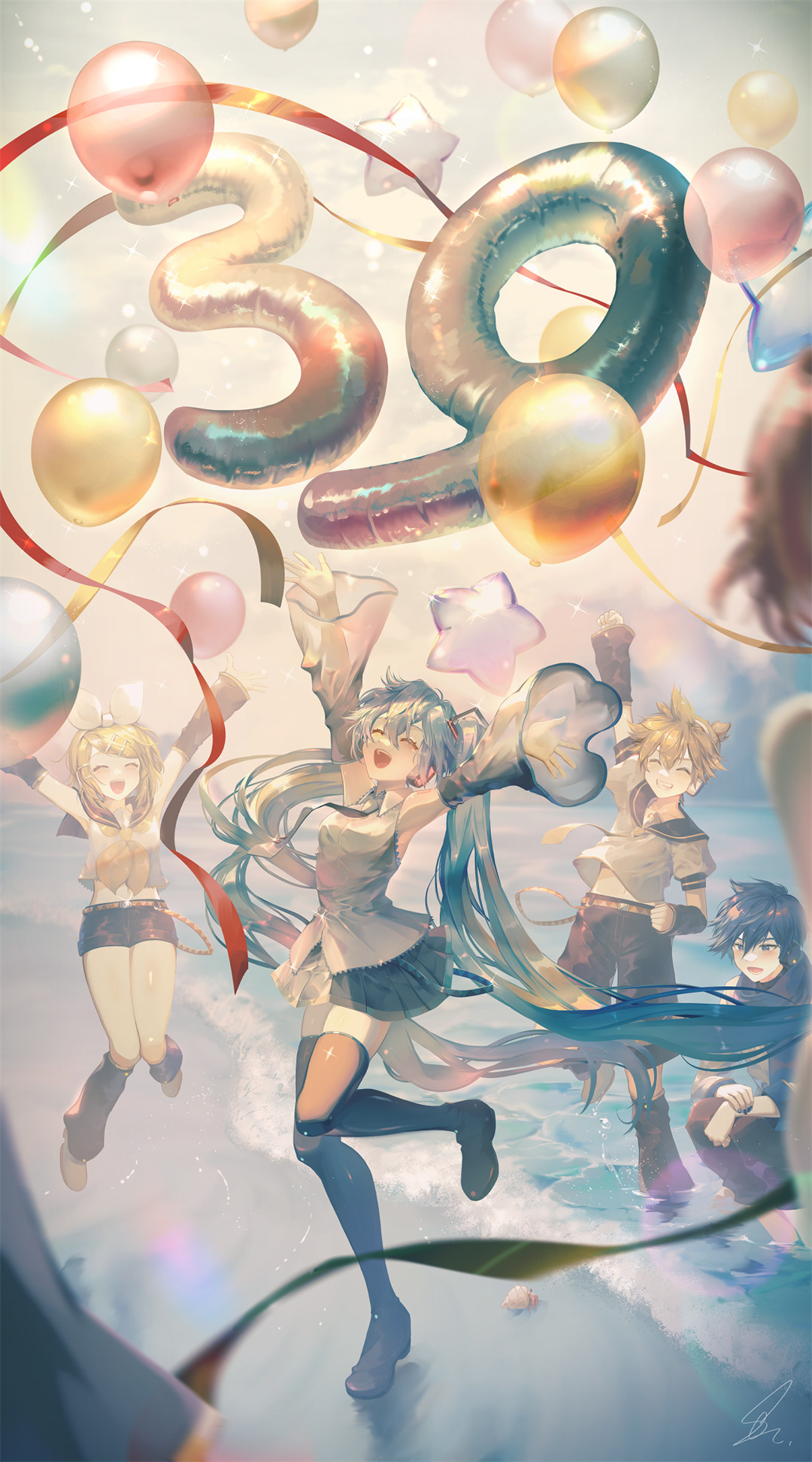 【P站美图】原神 申鹤 双马尾Miku 崩坏：星穹铁道 花火 碧蓝档案 圣园弥香 插画壁纸推荐 P站美图-第7张