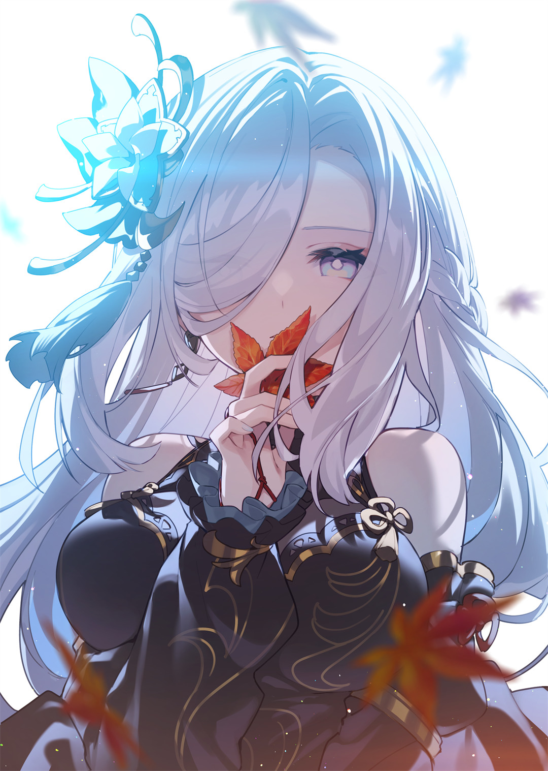 【P站美图】原神 申鹤 双马尾Miku 崩坏：星穹铁道 花火 碧蓝档案 圣园弥香 插画壁纸推荐 P站美图-第8张