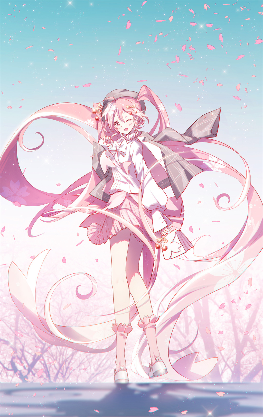 【P站美图】原神 申鹤 双马尾Miku 崩坏：星穹铁道 花火 碧蓝档案 圣园弥香 插画壁纸推荐 P站美图-第13张