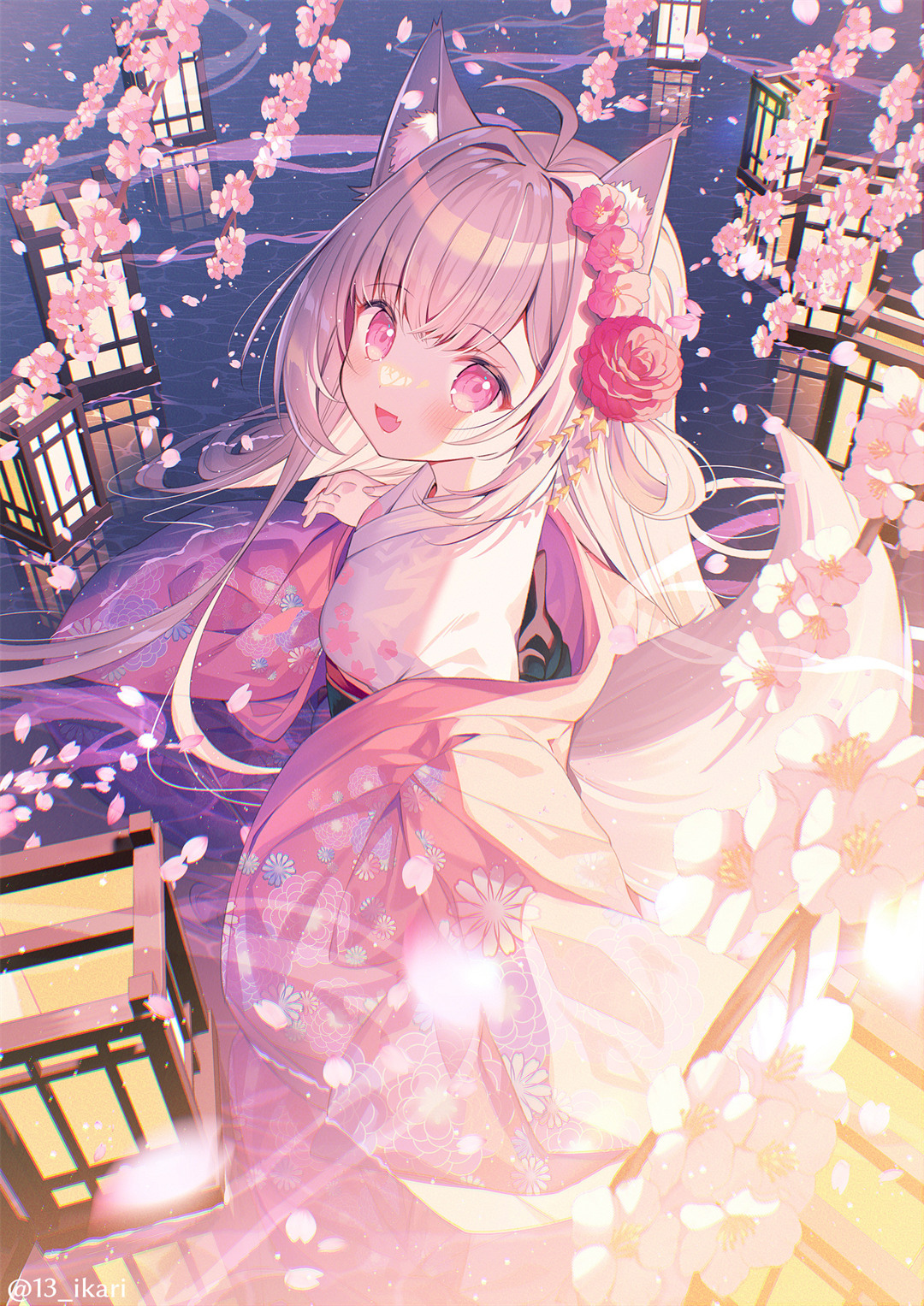 【P站美图】原神 申鹤 双马尾Miku 崩坏：星穹铁道 花火 碧蓝档案 圣园弥香 插画壁纸推荐 P站美图-第15张