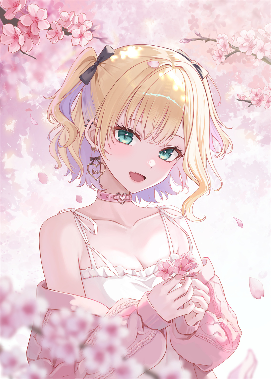 【P站美图】原神 申鹤 双马尾Miku 崩坏：星穹铁道 花火 碧蓝档案 圣园弥香 插画壁纸推荐 P站美图-第18张