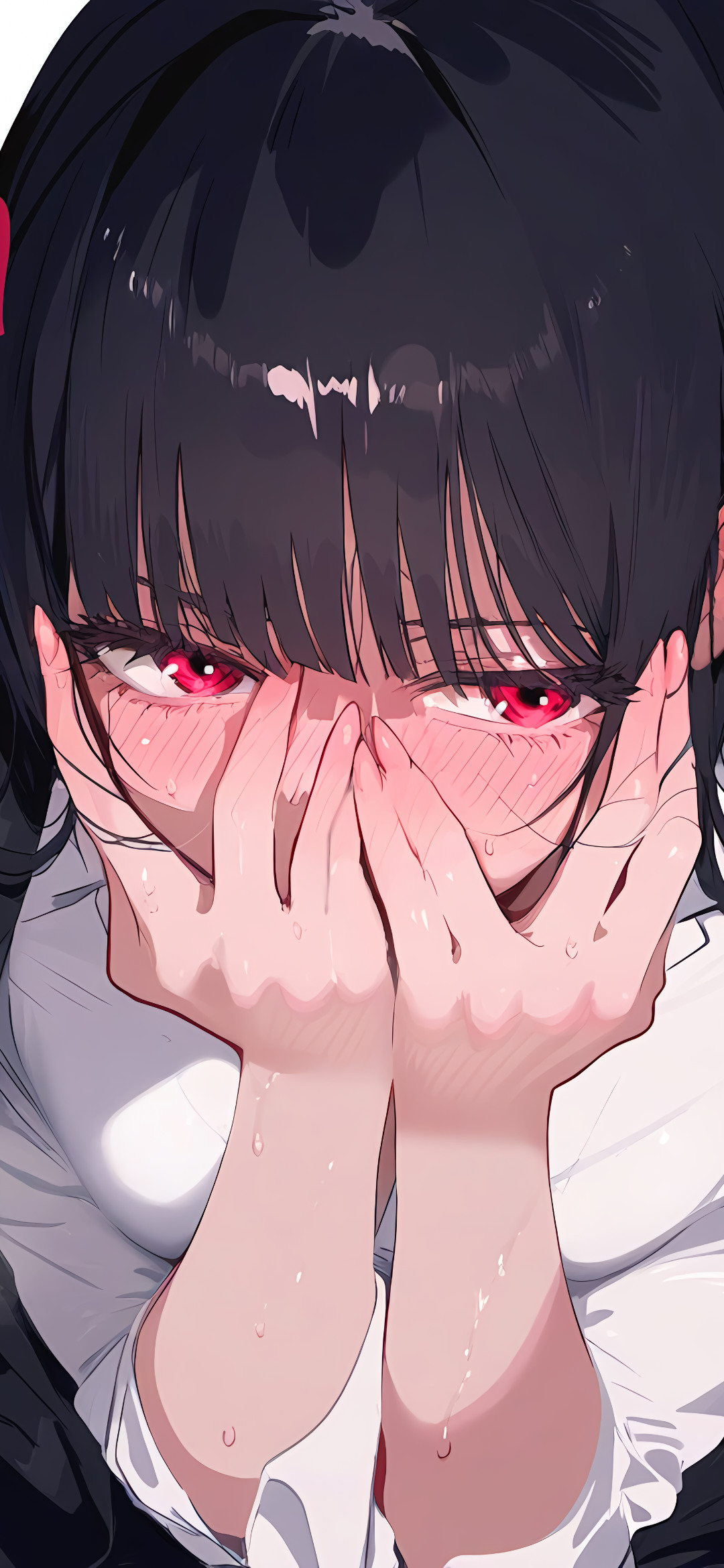 【动漫壁纸】原神 申鹤 兽耳银发少女 花火 我最想念炙热 傍晚相拥 你在身边 壁纸-第3张