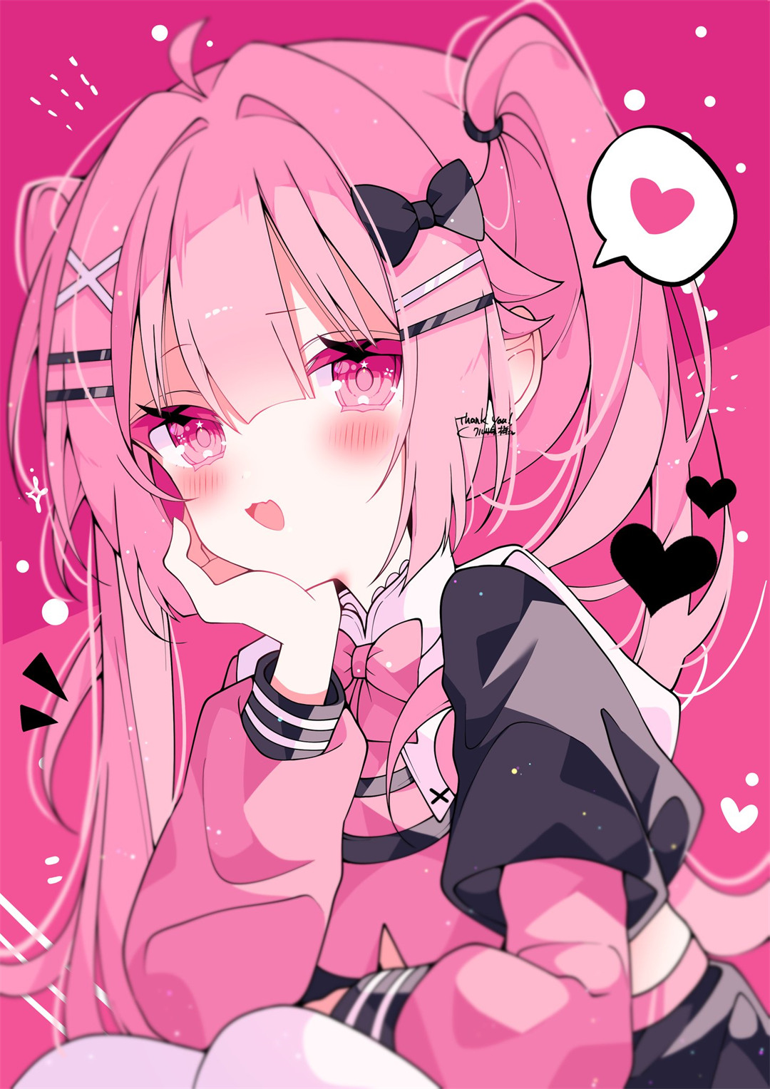 【P站美图】虚拟主播 樱巫女 原神 千织 胡桃 白毛兽耳少女 碧蓝档案 亚丝娜 插画壁纸推荐 P站美图-第4张