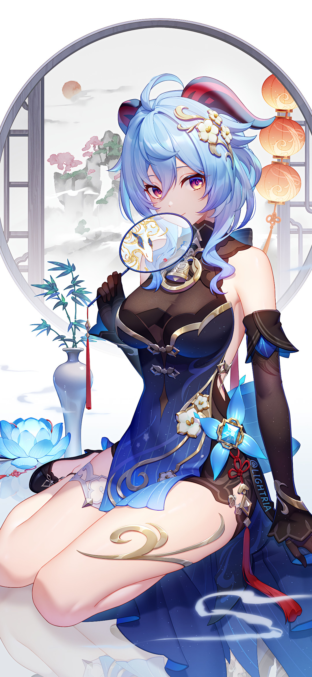 【动漫壁纸】原神 甘雨 热裤兽耳少女 星穹铁道 流萤 花火 纯真的容颜都随季节而蜕变 壁纸-第20张