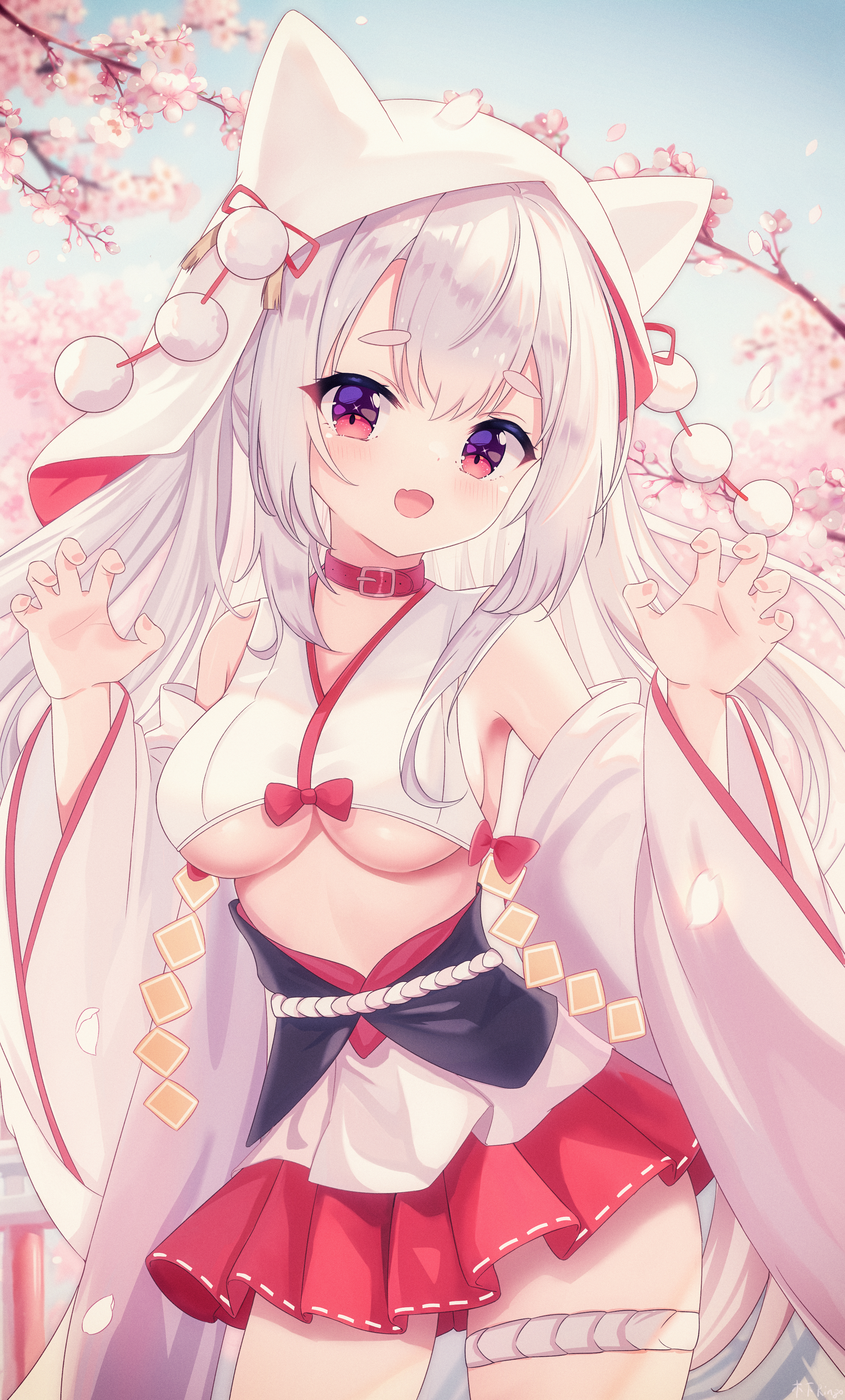 【插画精选】双马尾 初音未来 星穹铁道 花火 碧蓝档案 夕立 会员美图壁纸推荐 精选插画-第3张