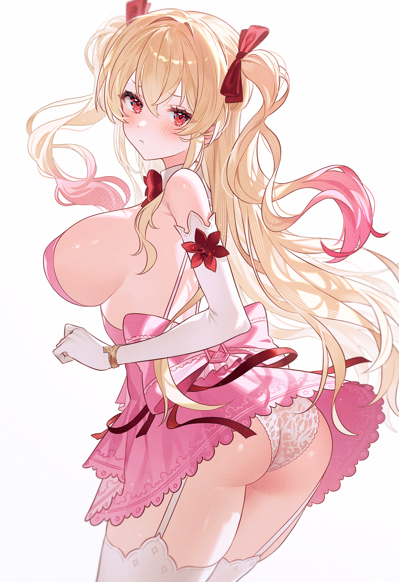 【插画精选】双马尾 初音未来 星穹铁道 花火 碧蓝档案 夕立 会员美图壁纸推荐 精选插画-第5张