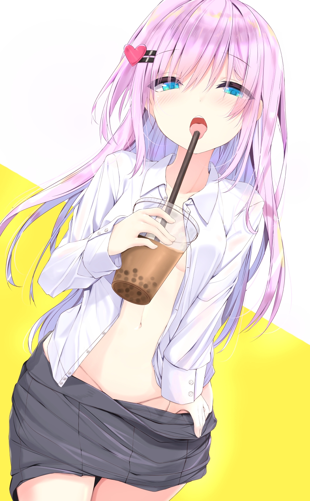 【P站画师】白毛粉毛美少女插画师ふぇありぃあい的美图作品推荐 P站画师-第2张