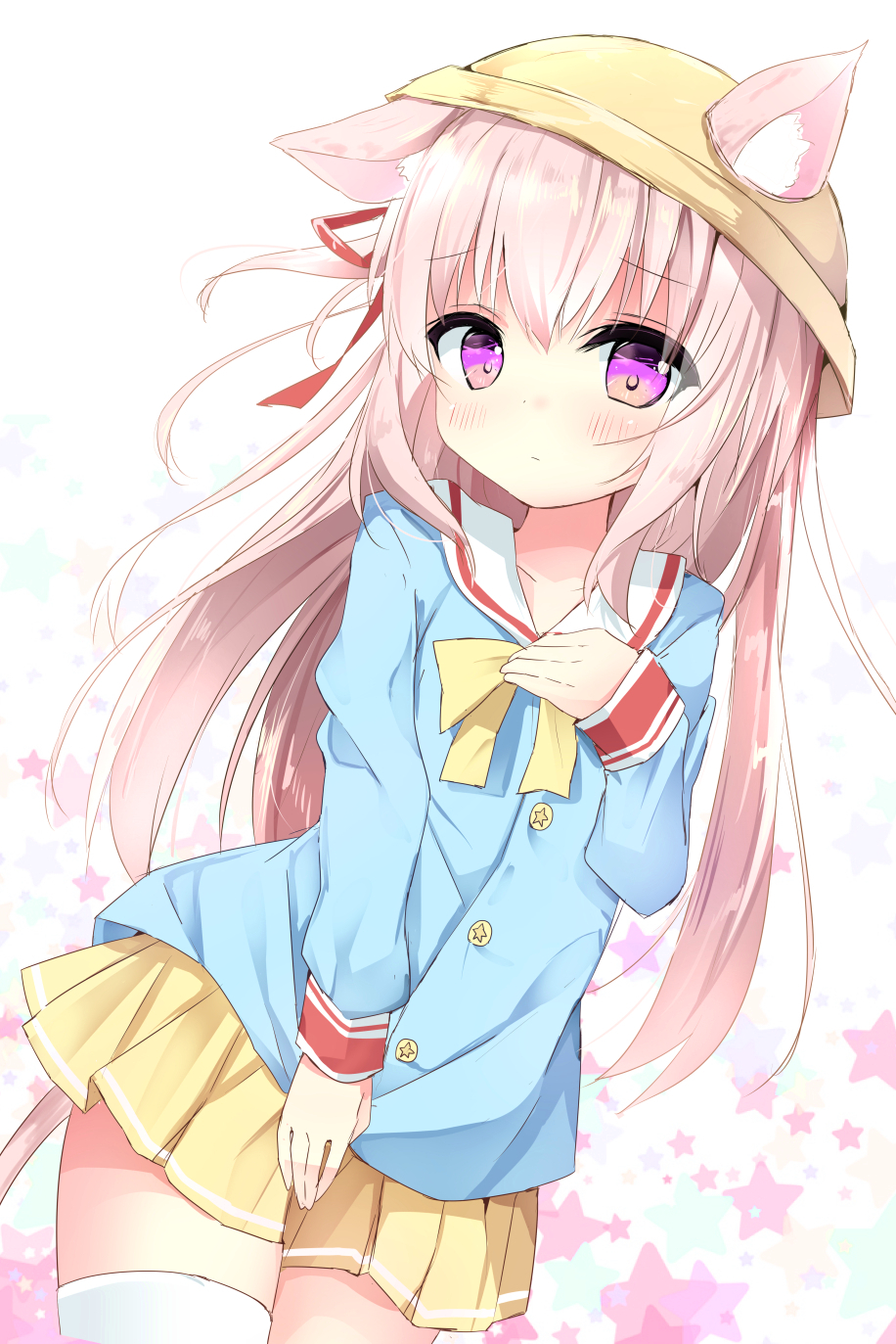 【P站画师】白毛粉毛美少女插画师ふぇありぃあい的美图作品推荐 P站画师-第5张