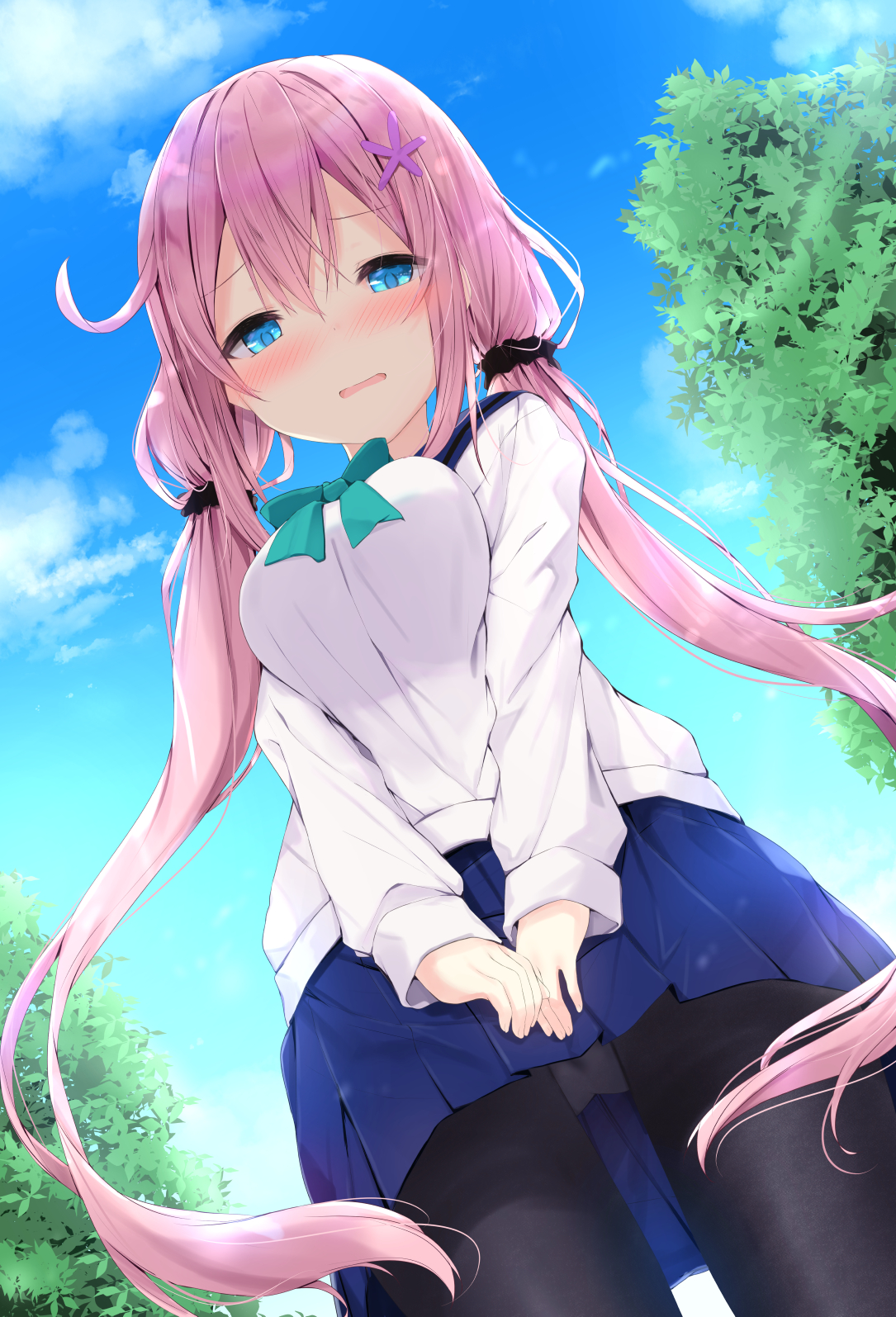 【P站画师】白毛粉毛美少女插画师ふぇありぃあい的美图作品推荐 P站画师-第7张
